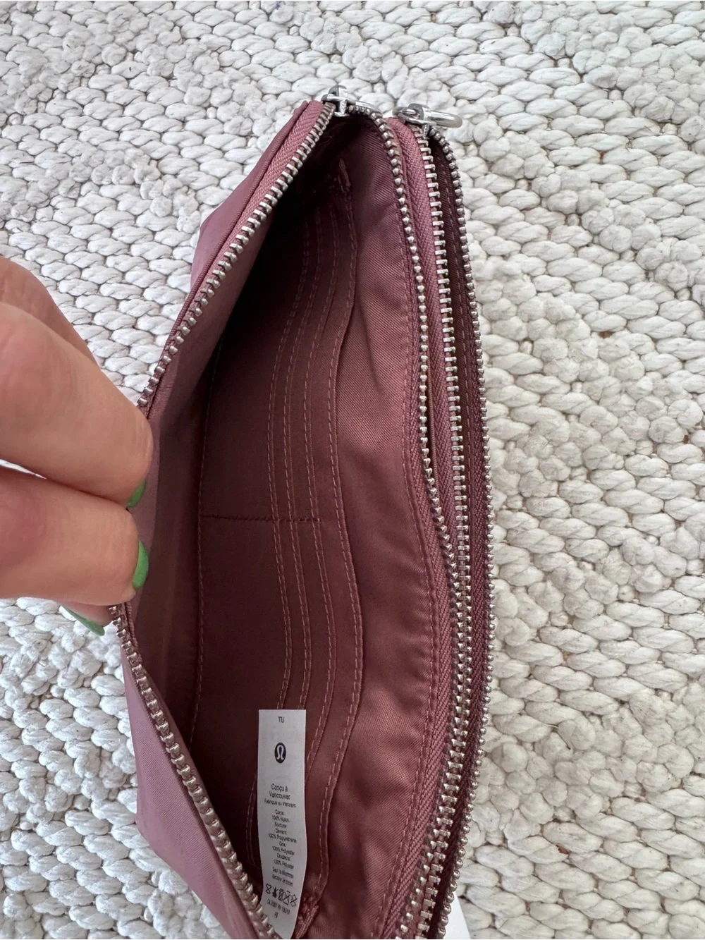 NWT Lululemon Now & Always Wristlet Pouch
